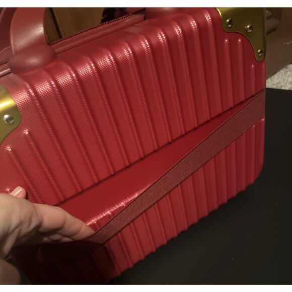 13 Inch Travel Suitcase Hand Luggage Organizer Makeup Case Small For Women Girls - Picture 6 of 9